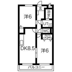 クレセントコート大澤の間取り