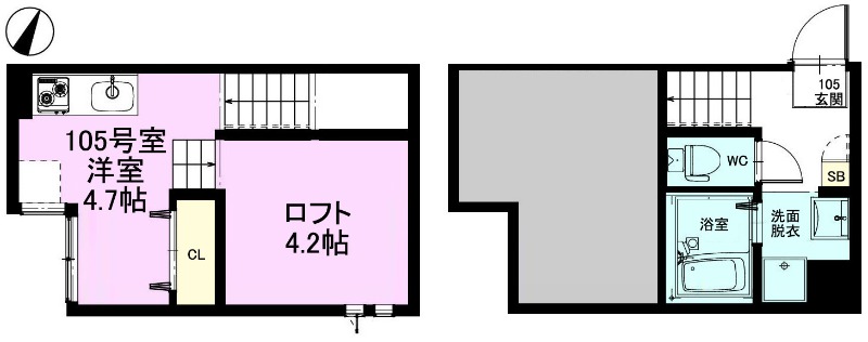 RIZEST東浦和Iの間取り