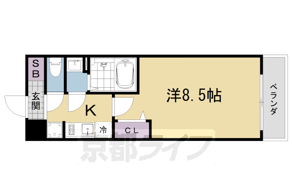 トレジャーマンションIIの間取り