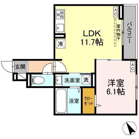 リベラマーロIVの間取り