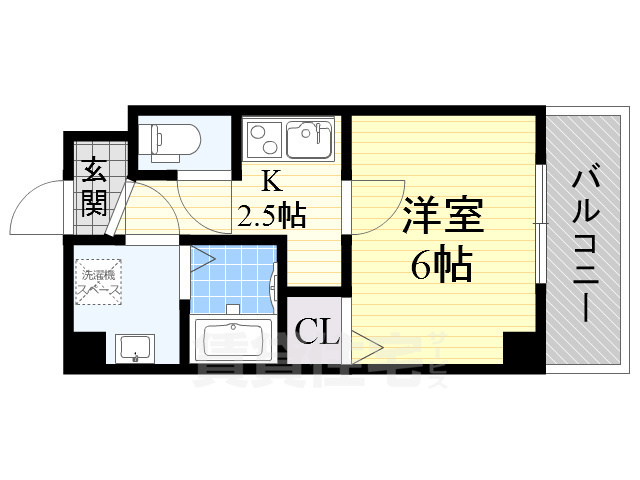 グランパシフィック清水丘の間取り