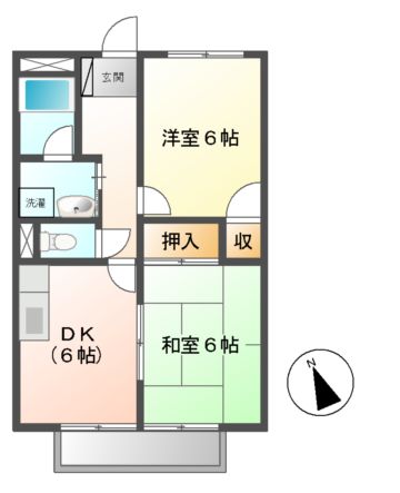 グレイスハイムの間取り