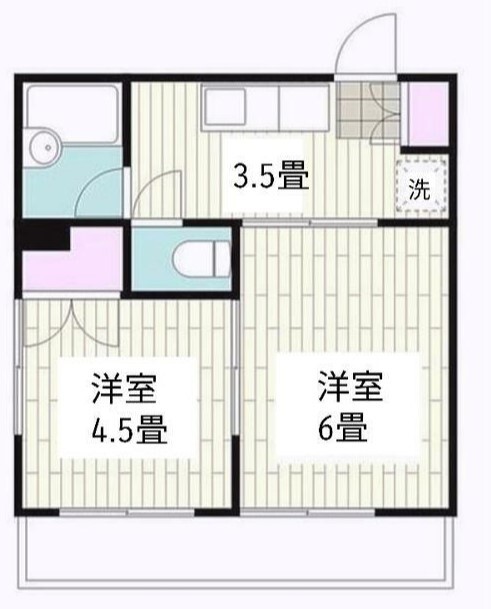 ペアさがみ野ハイツの間取り