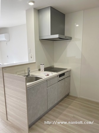 キッチン　IHクッキングヒーター付システムキッチン