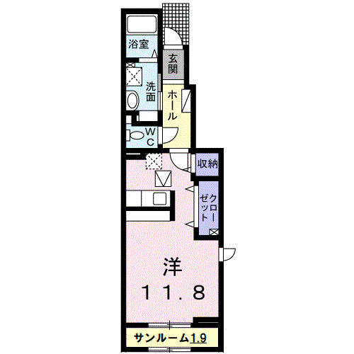 アンビションIIIの間取り