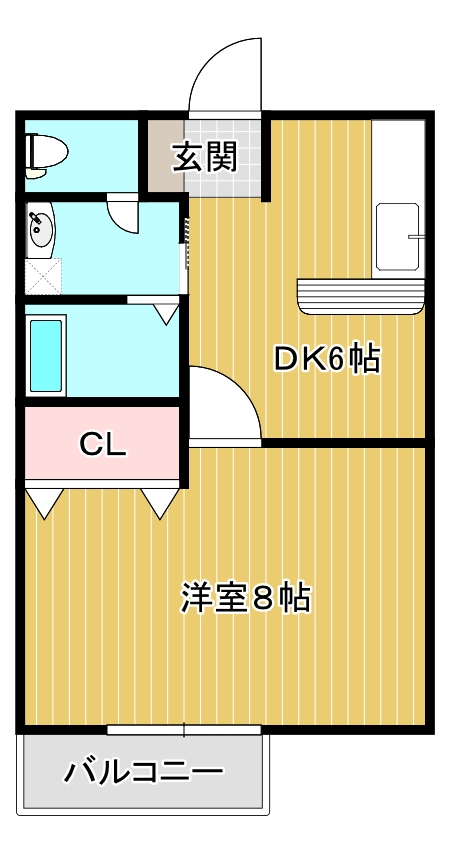 グレースコートの間取り