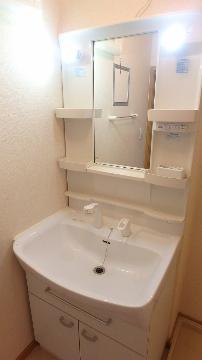 洗面設備　シャワー付でお掃除が楽チン♪（イメージ）