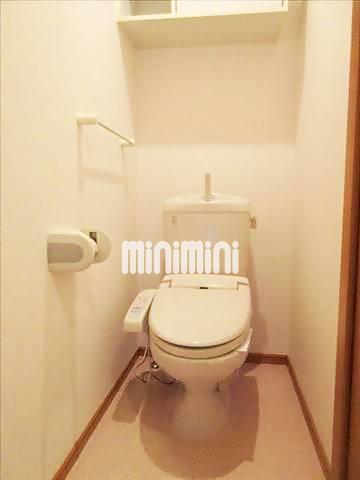 トイレ　清潔感のあるトイレです。