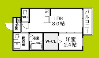 リアコート枚方御殿山NORTHの間取り