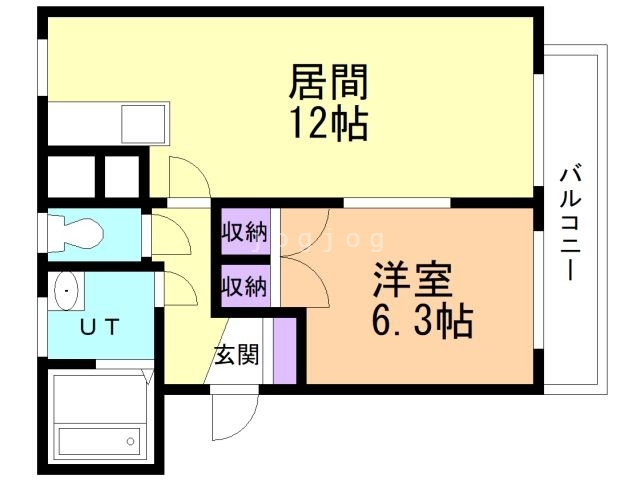 ＢＲＡＩＮ（旧ＤＯＵＸ１．６Ｎ）の間取り