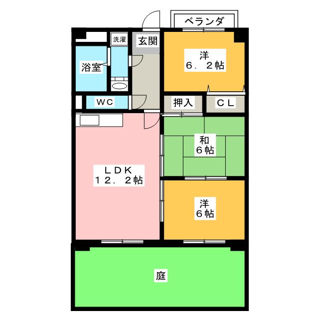 ハピネス五反田の間取り