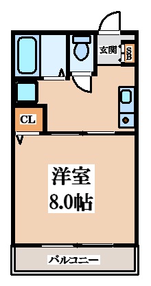 ヴェルドール住道の間取り