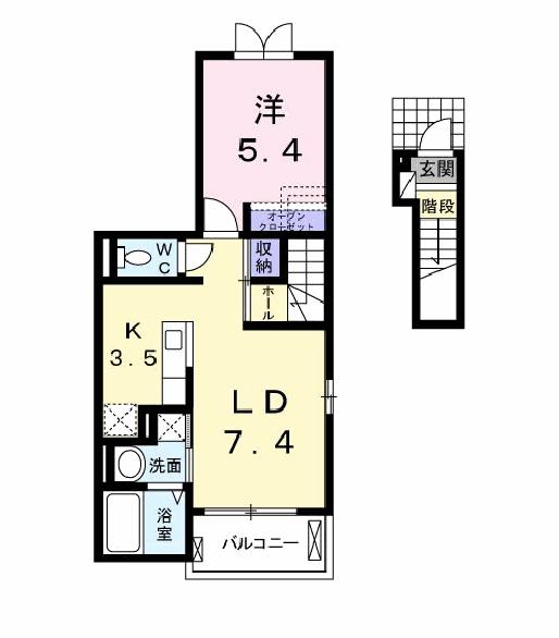 サンフォーリストIIの間取り