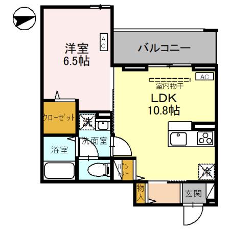 ノーブルパレス 別所の間取り