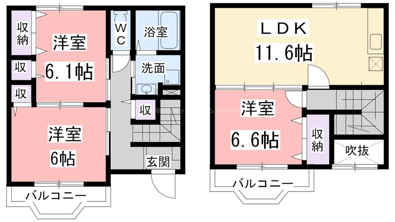 テリアメゾン-2の間取り