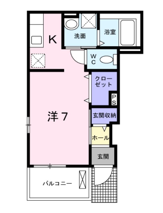 ヴィヴレ広駅前の間取り