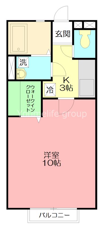 メゾン・ドゥ・プランタンの間取り