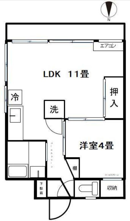 第２整美楽マンションの間取り