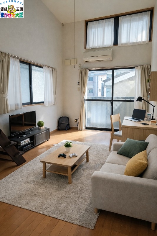 居室・リビング　家具はＣＧです