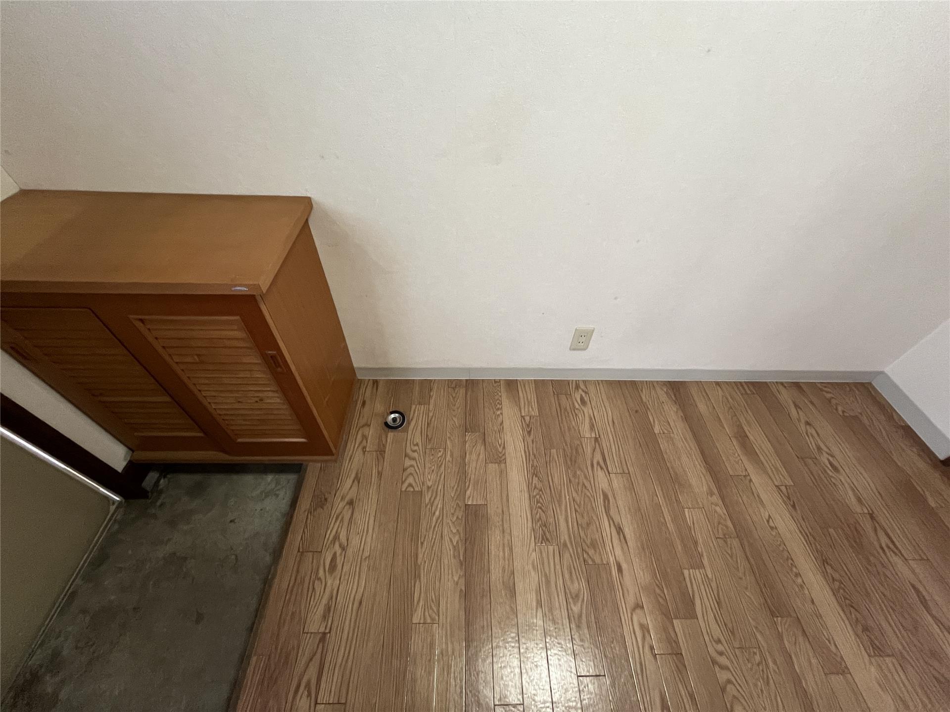 洗面設備　洗濯機置場