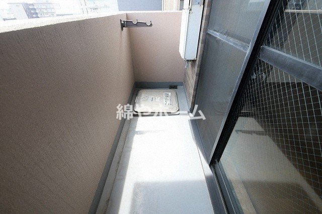 バルコニー　広々としたバルコニーです