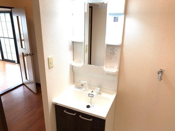 洗面設備　綺麗な水回り♪