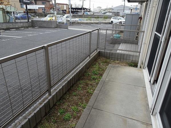 バルコニー　日当たり良好！