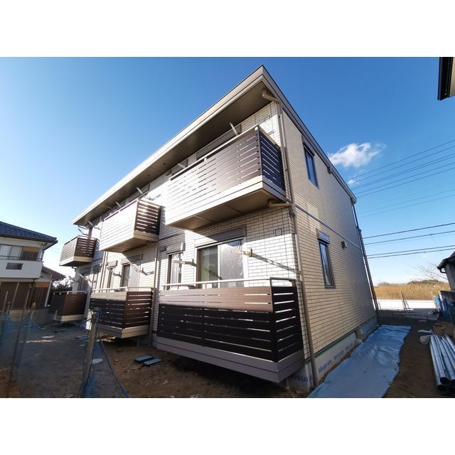 建物外観　建築中