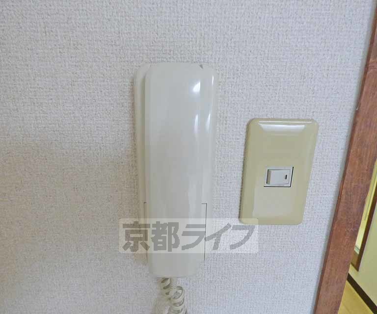 セキュリティ　インターホンです。