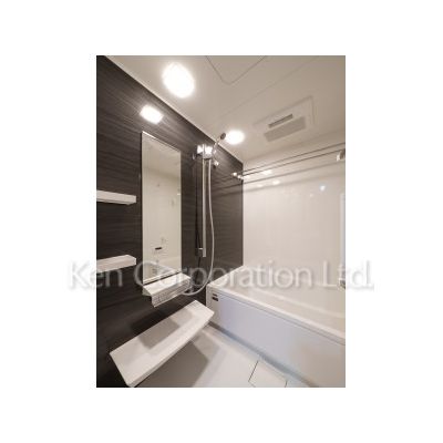 バス・シャワールーム　同タイプ3階のお部屋を撮影。仕様が異なることがあります。