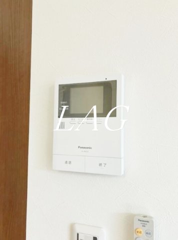 セキュリティ　モニター付きインターホンです。