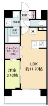 地下鉄御堂筋線 江坂駅 徒歩7分 10階建 築2年の間取り写真