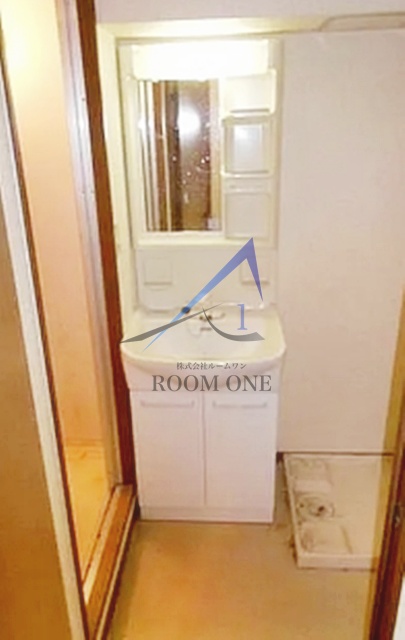 洗面設備　洗面台です。