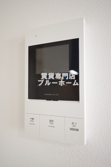 セキュリティ　TVモニター付きインターホンがありセキュリティー面も安心です