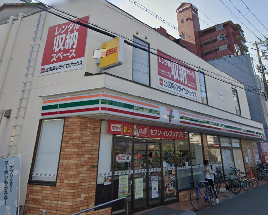 コンビニ　セブンイレブン大阪同心北店（コンビニ）まで418m