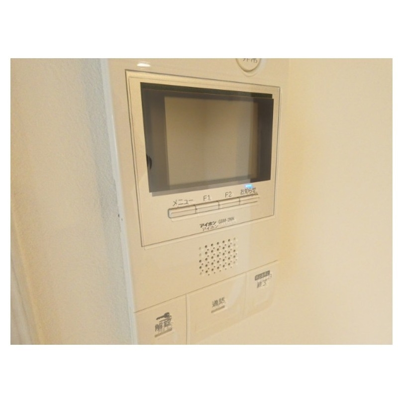 セキュリティ　訪問者を確認出来ます