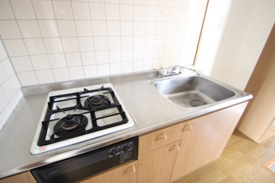 キッチン　※別号室の写真です
