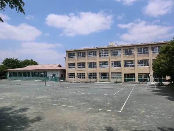 中学校　柏原中学校（中学校）まで593m