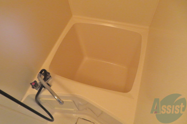 バス・シャワールーム　バスタブが少々深めですが、冬は体が温まりそうですね。