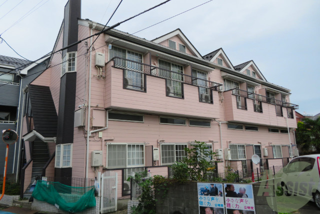 建物外観　仙台市若林区六十人町「アップルハウス六十人町」