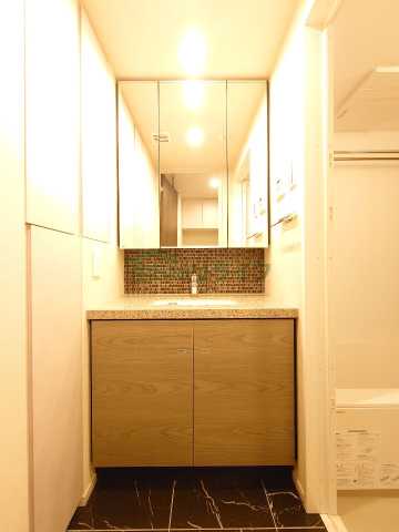 洗面設備　ザ・パークハビオ神泉（参考画像）