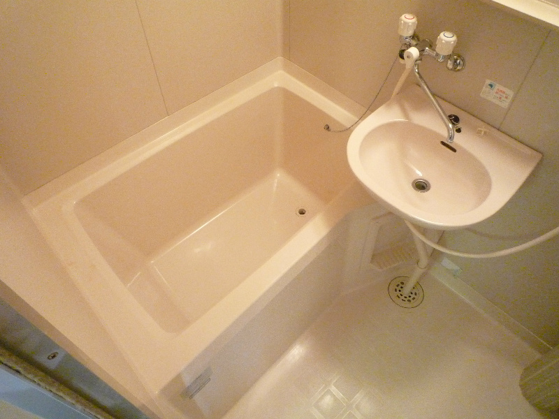 バス・シャワールーム　洗面台付き浴室