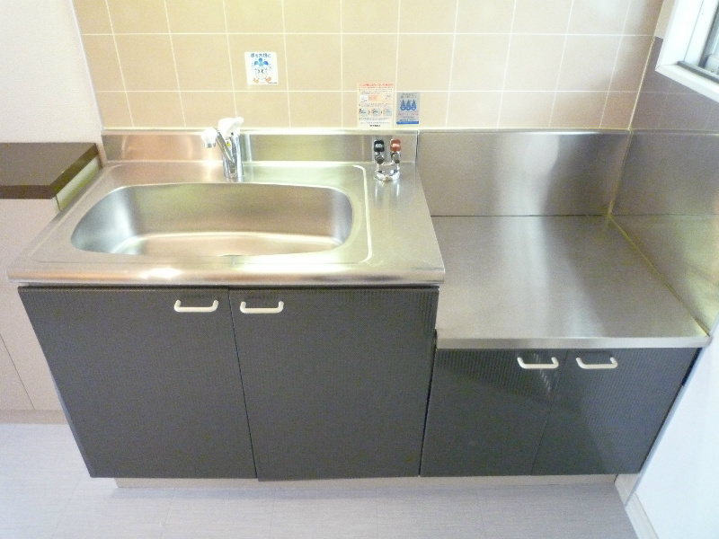 キッチン　2口コンロ設置可キッチン