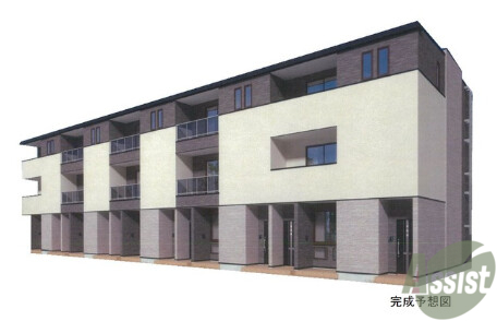 建物外観　宮城県仙台市太白区中田字前沖中「中田町アパート」