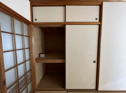 収納　収納があります