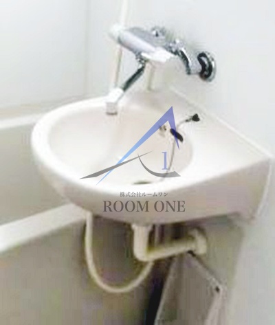 洗面設備　洗面台です。