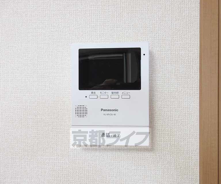 セキュリティ　カラーモニター！