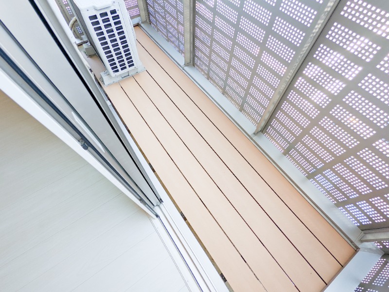 バルコニー　図面と現状に相違がある場合には現状を優先