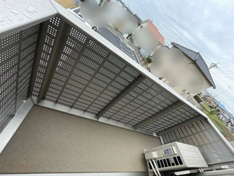 バルコニー　図面と現状に相違がある場合には現状を優先