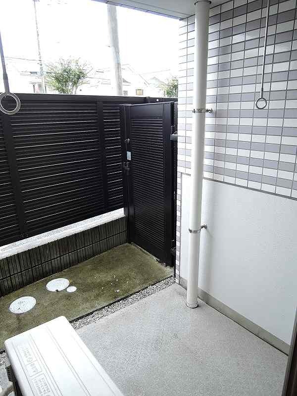 バルコニー　南東向きです。